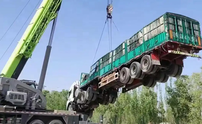 灵寿道路脱困救援案例